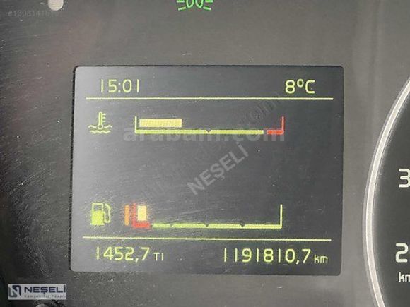 NEŞELİ'DEN*K.K.18 AY TAKSİT* 2016 VOLVO FH 460 DEP+AC+ORJ. PTO