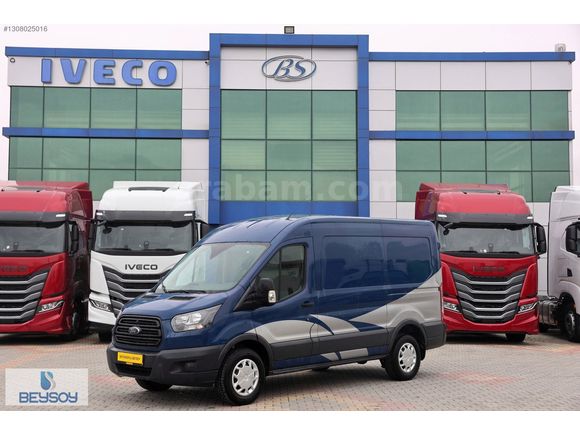 BÜYÜKSOYLU BEYSOY'DAN 2018 TRANSIT 350 M 9.5 M³ PANELVAN 130 Hp