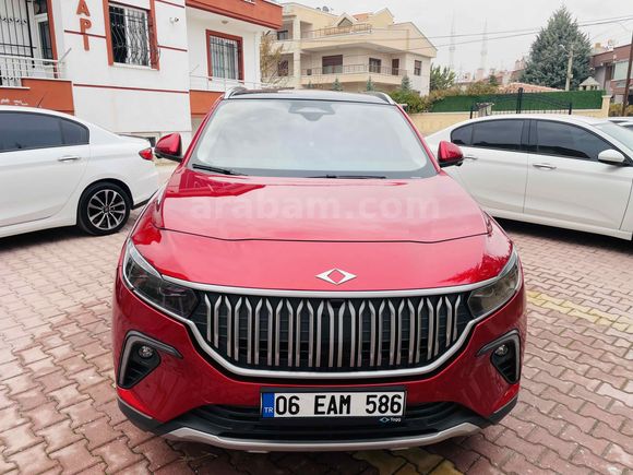 Sahibinden TOGG T10X V2 2023 Model  60.500 km Kırmızı