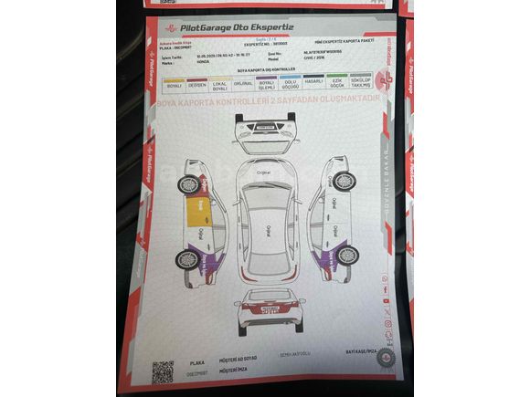 Sahibinden Honda Civic 1.6i VTEC ECO Elegance 2016 Model 