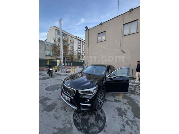 Sahibinden BMW X1 16d sDrive X Line 2018 Model  136.000 km Siyah