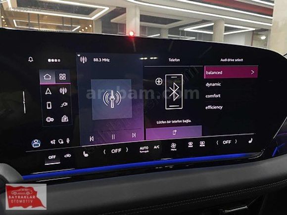 BAYRAKLAR'DAN 2025 AUDİ A6 E-TRON SPORTBACK/B&O/HEADUP/BAYİ/BYSZ