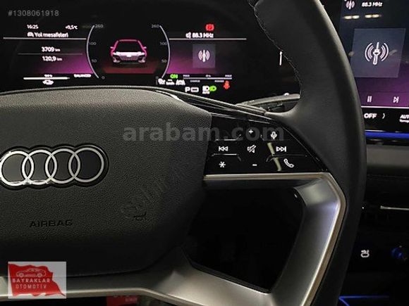BAYRAKLAR'DAN 2025 AUDİ A6 E-TRON SPORTBACK/B&O/HEADUP/BAYİ/BYSZ