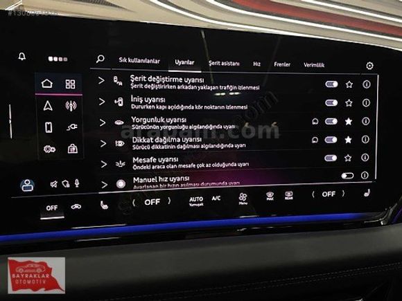 BAYRAKLAR'DAN 2025 AUDİ A6 E-TRON SPORTBACK/B&O/HEADUP/BAYİ/BYSZ