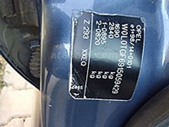 Opel Astra 1.6 Elegance 2001 Model Otomatik Vites