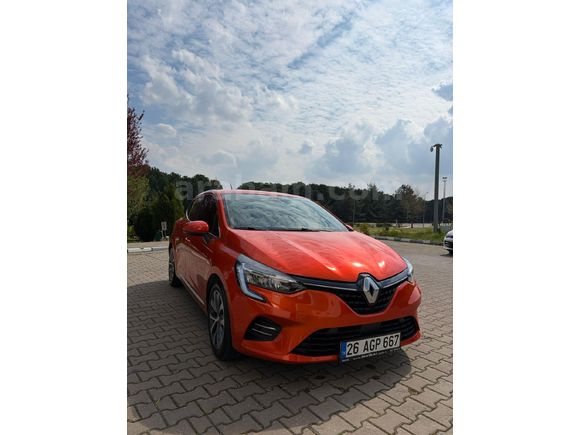 Sahibinden Renault Clio 1.0 TCe Touch 2020 Model  79.000 km Turuncu