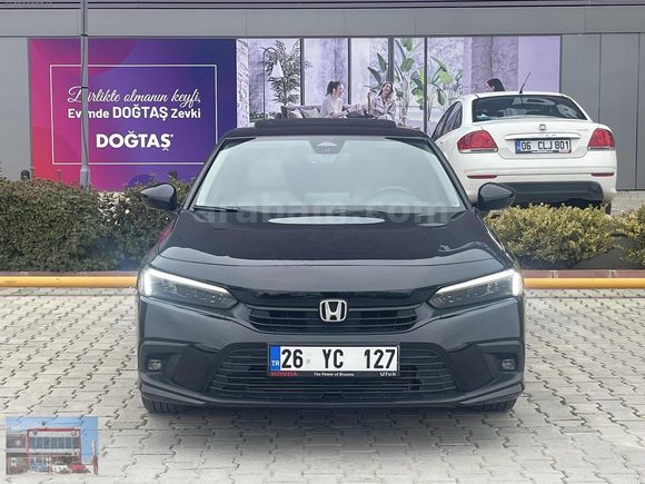 ALFİN-HONDA CİVİC VTEC ECO ELEGANCEPLUS-BOYASIZ-SUNROOF-ISITMA