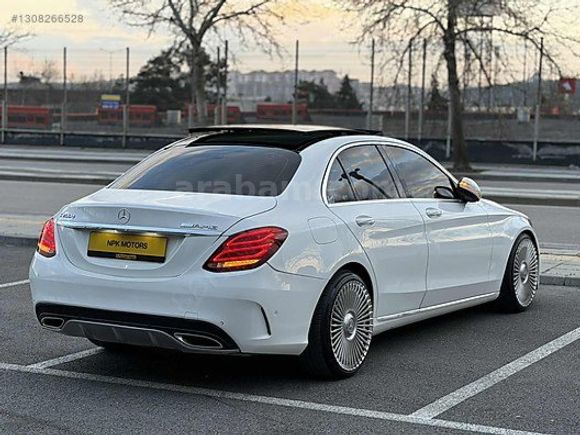 NPK MOTORSDAN 2015 MODEL C200D AMG HATASIZ EXRALI