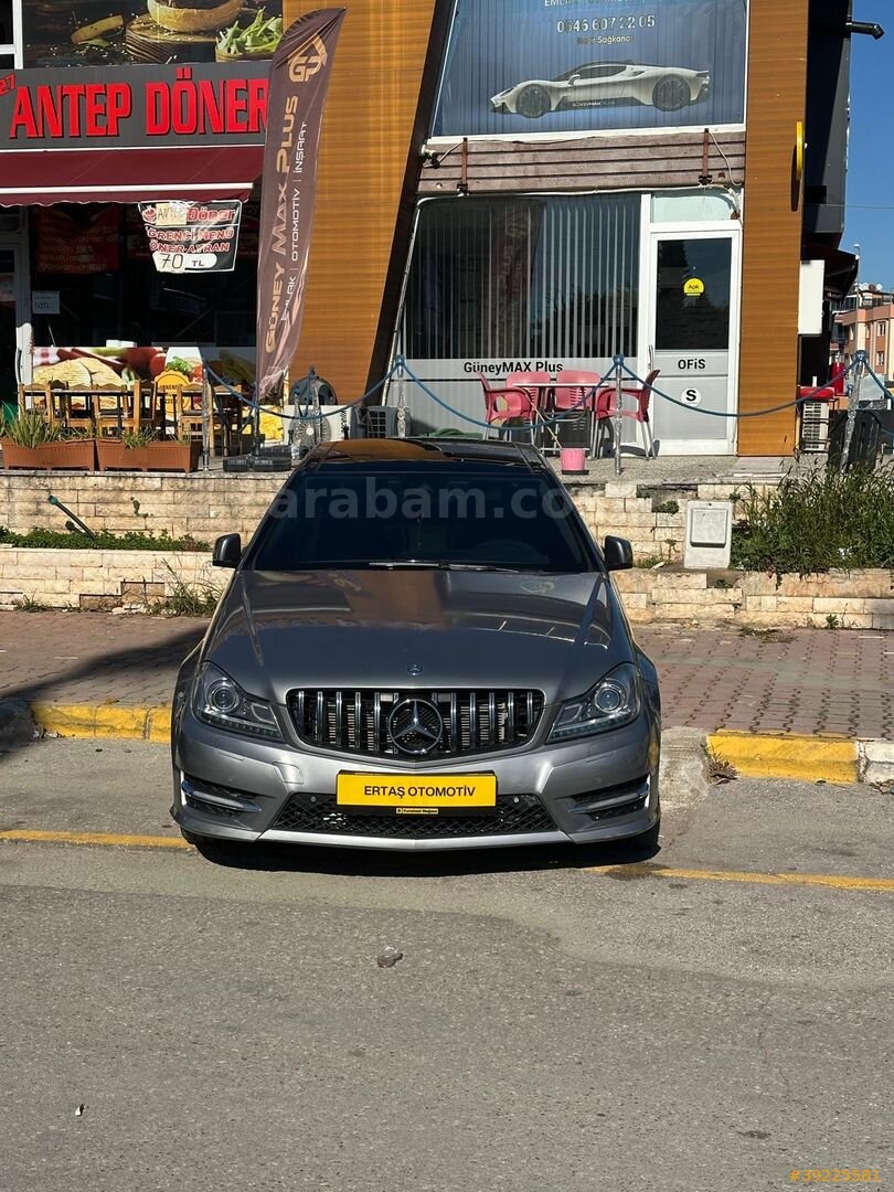 Galeriden Mercedes - Benz C 180 BlueEFFICIENCY AMG 2012 Model Antalya 222.000 km Füme 4