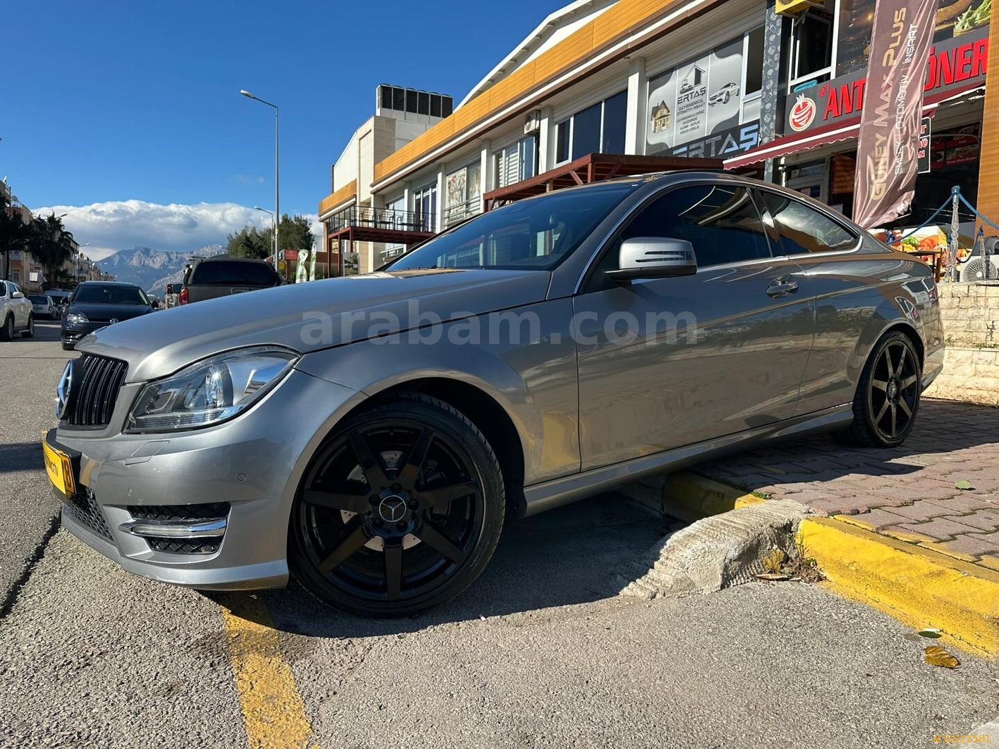 Galeriden Mercedes - Benz C 180 BlueEFFICIENCY AMG 2012 Model Antalya 222.000 km Füme 3