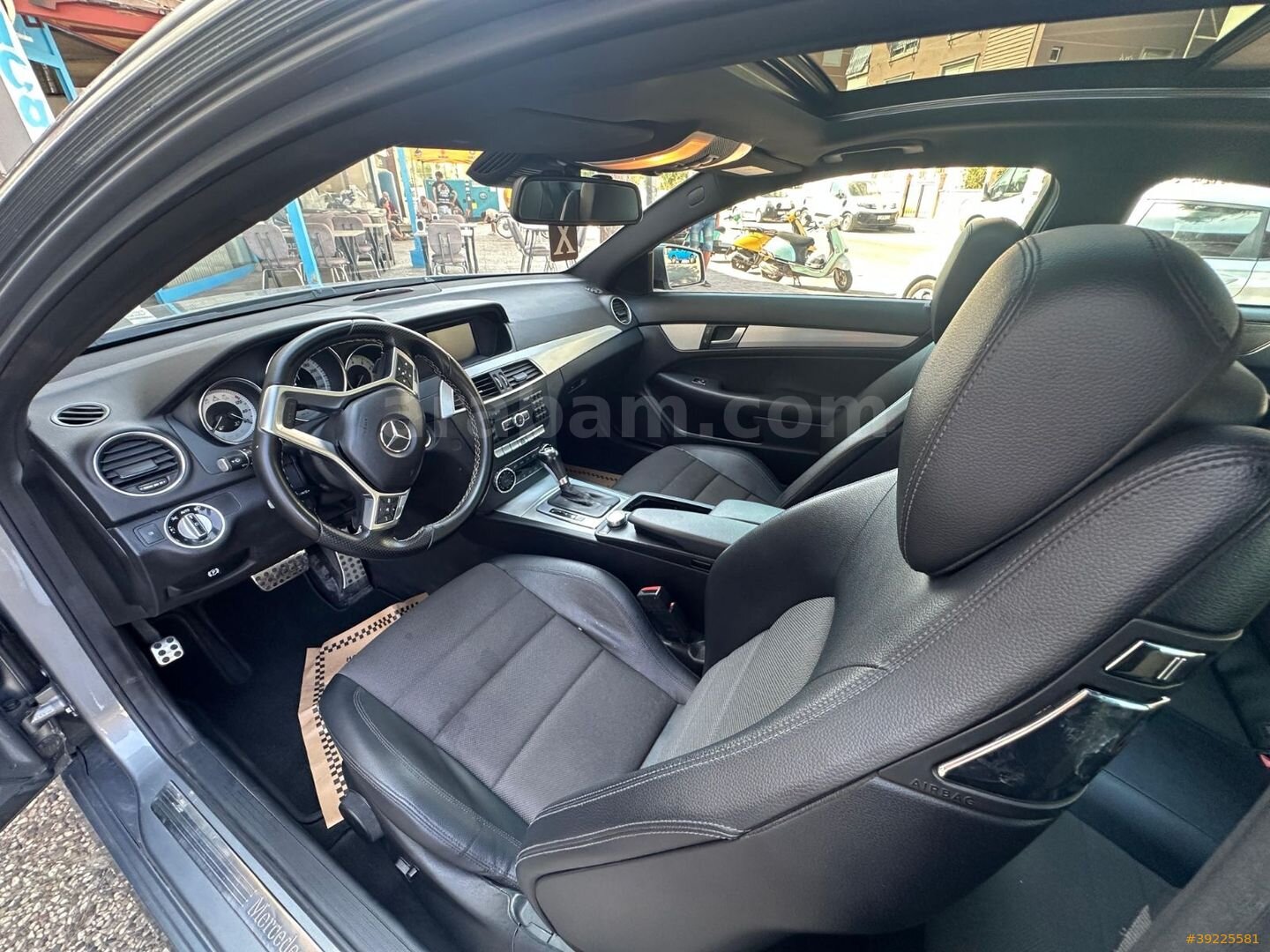 Galeriden Mercedes - Benz C 180 BlueEFFICIENCY AMG 2012 Model Antalya 222.000 km Füme 5