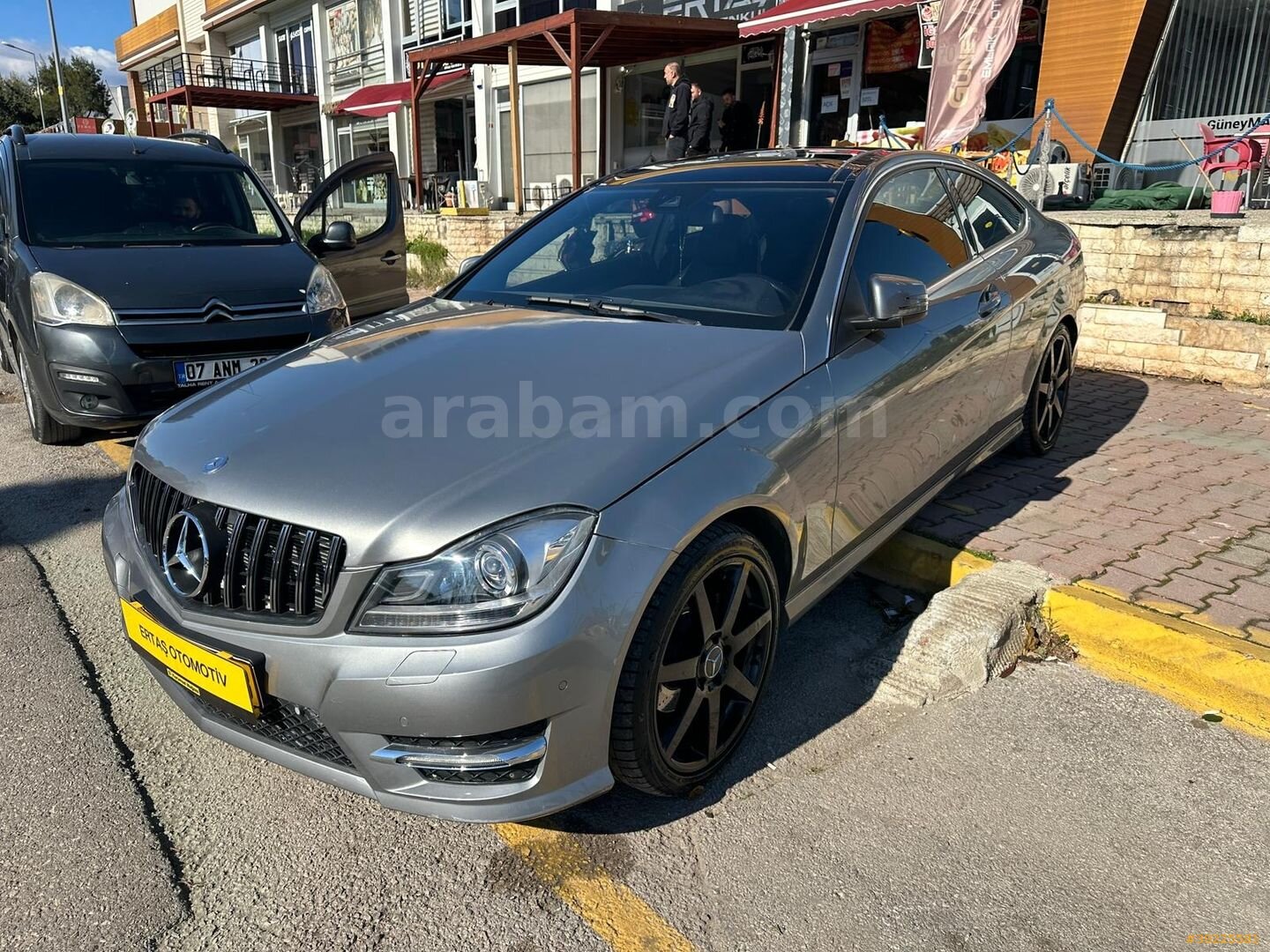 Galeriden Mercedes - Benz C 180 BlueEFFICIENCY AMG 2012 Model Antalya 222.000 km Füme 2