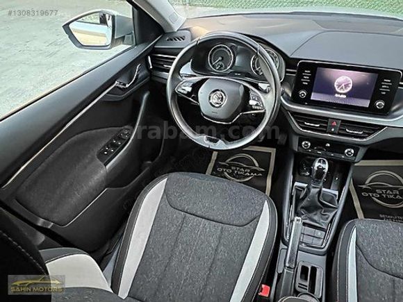 2022 SKODA SCALA 1.0 TSİ PREMİUM 2 BOYA SERVİS BAKIMLI 118BİNDE