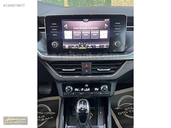 2022 SKODA SCALA 1.0 TSİ PREMİUM 2 BOYA SERVİS BAKIMLI 118BİNDE