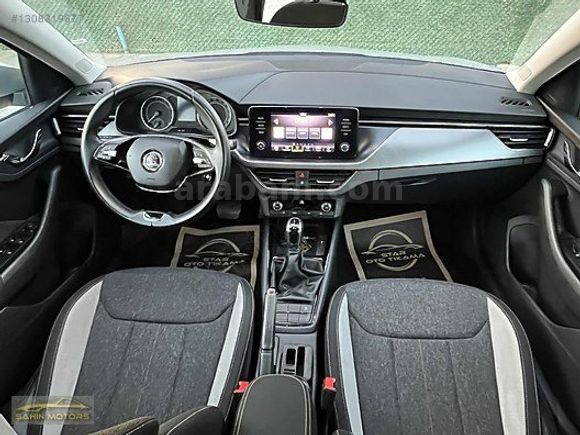 2022 SKODA SCALA 1.0 TSİ PREMİUM 2 BOYA SERVİS BAKIMLI 118BİNDE