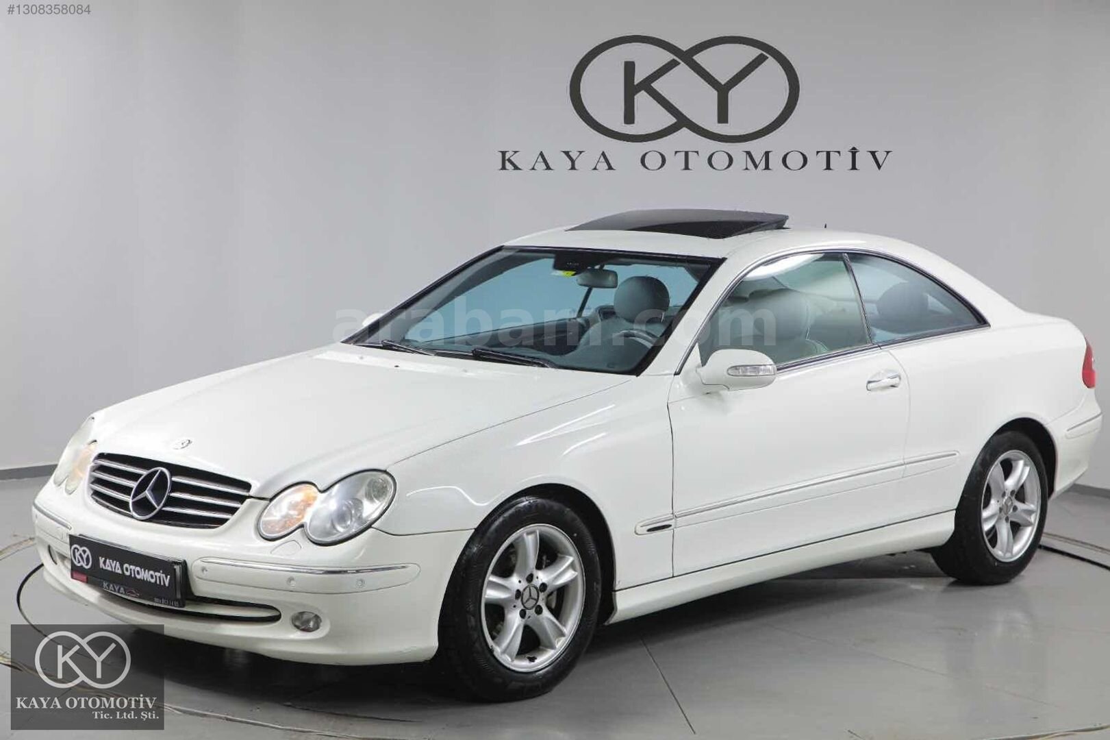 Galeriden Mercedes - Benz CLK 200 Kompressor Avantgarde 2004 Model Osmaniye 335.000 km Beyaz 3