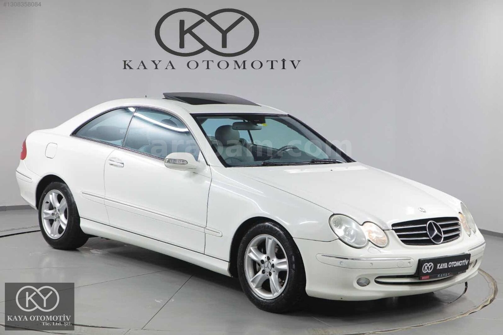 Galeriden Mercedes - Benz CLK 200 Kompressor Avantgarde 2004 Model Osmaniye 335.000 km Beyaz 1