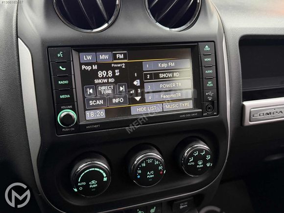 MERİ GALERİ - 2014 JEEP COMPASS LPG DEĞİŞENSİZ TABA DERİ DÖŞEME