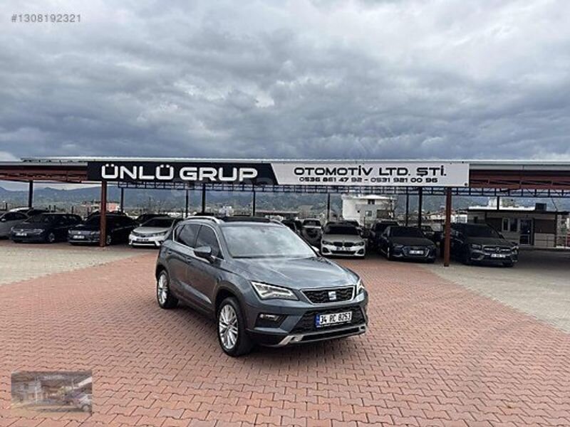 ÜNLÜ GRUP TAN 2017 SEAT ATECA XCELLENCE CAM TAVAN/ELK. BAGAJ