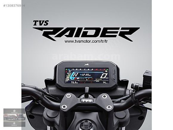 MERT MOTO A.Ş 2026 TVS RAİDER 125CC -9 TAKSİT İMKANI -