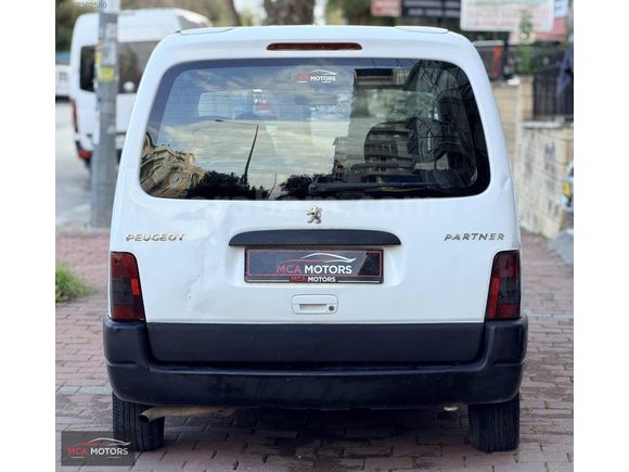 -MCA-2004 PEUGEOT PARTNER-KLİMALI-CAMLI VAN ÇİFT SÜRGÜ-TEK KAPAK