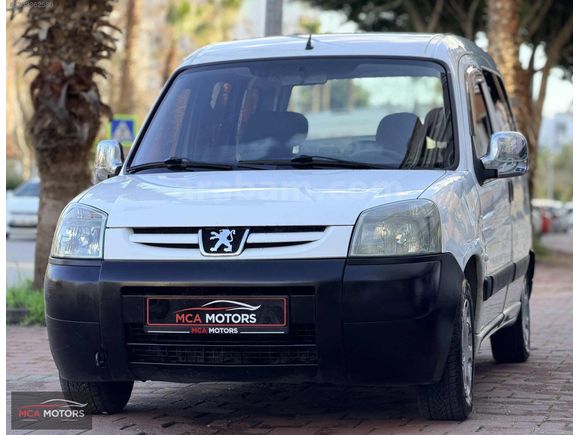 -MCA-2004 PEUGEOT PARTNER-KLİMALI-CAMLI VAN ÇİFT SÜRGÜ-TEK KAPAK