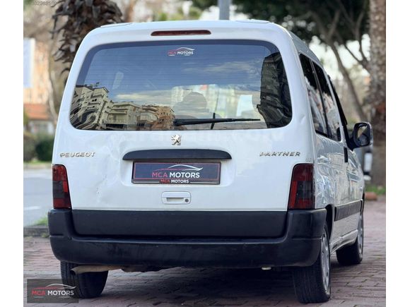 -MCA-2004 PEUGEOT PARTNER-KLİMALI-CAMLI VAN ÇİFT SÜRGÜ-TEK KAPAK