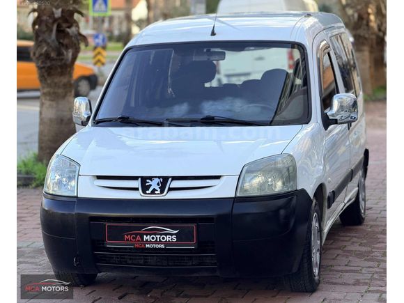 -MCA-2004 PEUGEOT PARTNER-KLİMALI-CAMLI VAN ÇİFT SÜRGÜ-TEK KAPAK