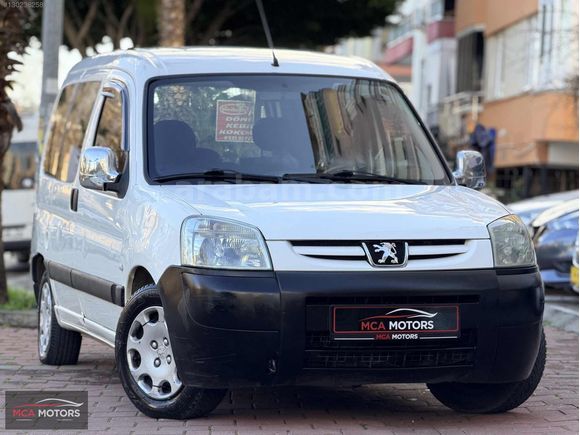 -MCA-2004 PEUGEOT PARTNER-KLİMALI-CAMLI VAN ÇİFT SÜRGÜ-TEK KAPAK