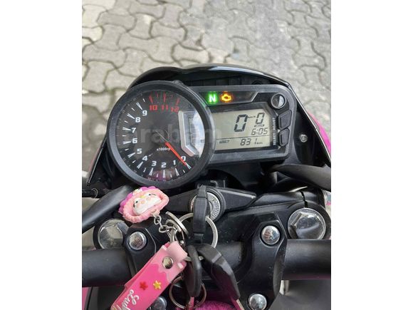 800km garaj motoru Mondial 125 Drift L 