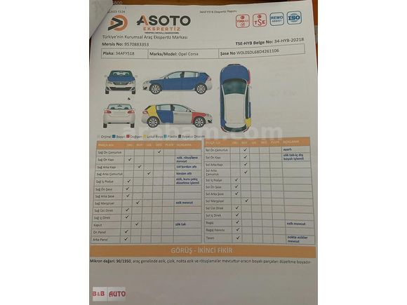 BB AUTO'DAN OPEL CORSA
