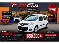 ORCAN MOTORS dan 2017 Kangoo Multix Combi 1.5 DCI Touch