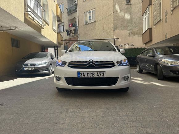 Sahibinden Citroen C-Elysée 1.6 HDi Exclusive 2014 Model İstanbul 197.000 km Beyaz
