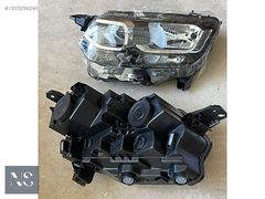 Citroen Berlingo Far Sağ-Sol 2019 Motorlu Krom