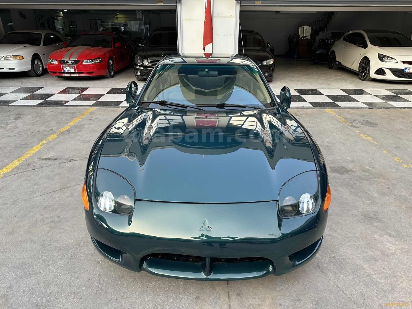 Galeriden Mitsubishi 3000GT 1997 Model İzmir 64.000 km Yeşil 7