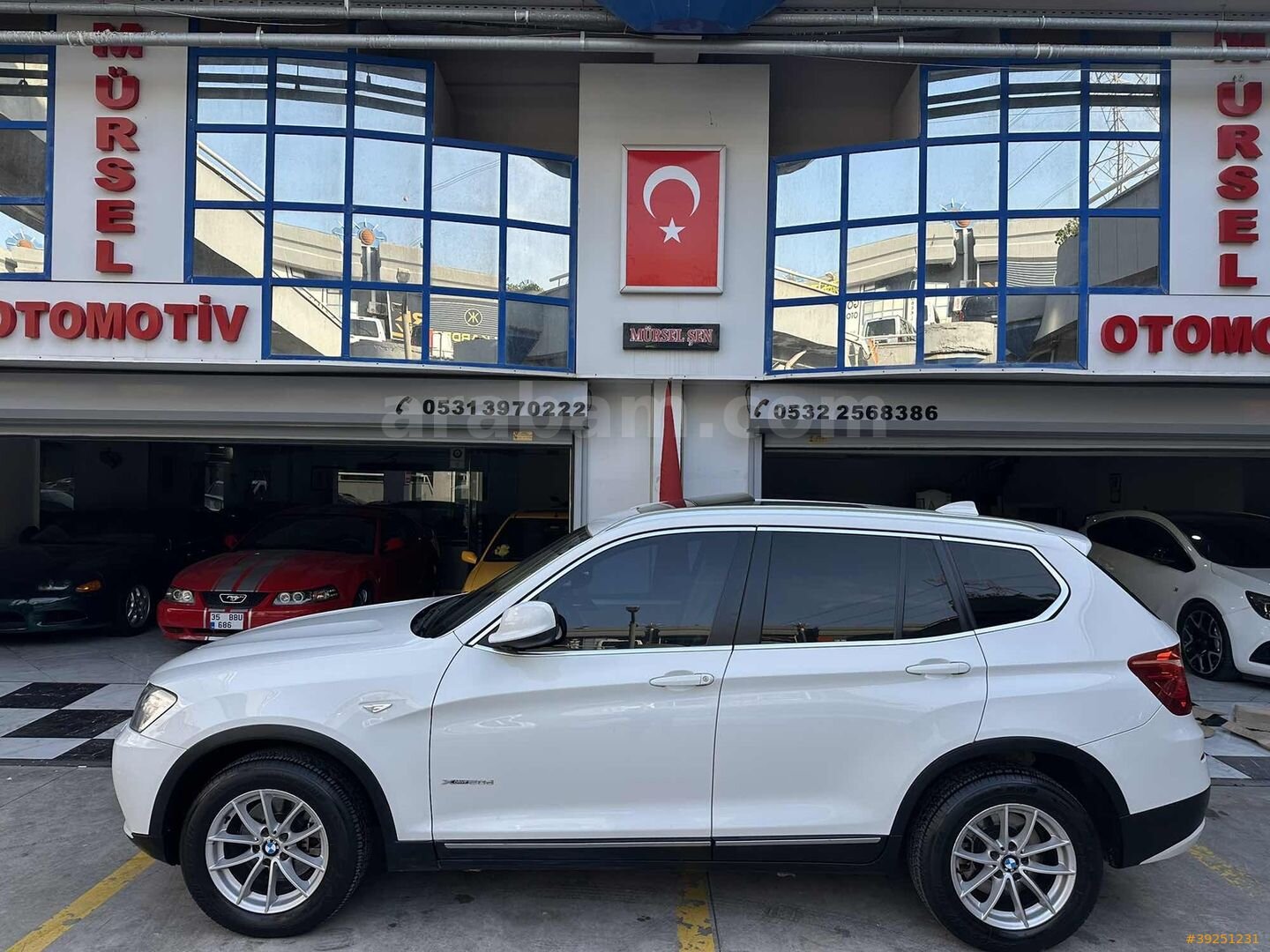 MÜRSEL OTOMOTİV BMW X3 20d Xdrive ORJ. 160.000km KUSURSUZ 1