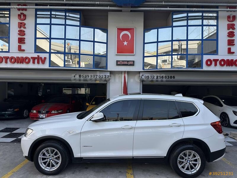 MÜRSEL OTOMOTİV BMW X3 20d Xdrive ORJ. 160.000km KUSURSUZ