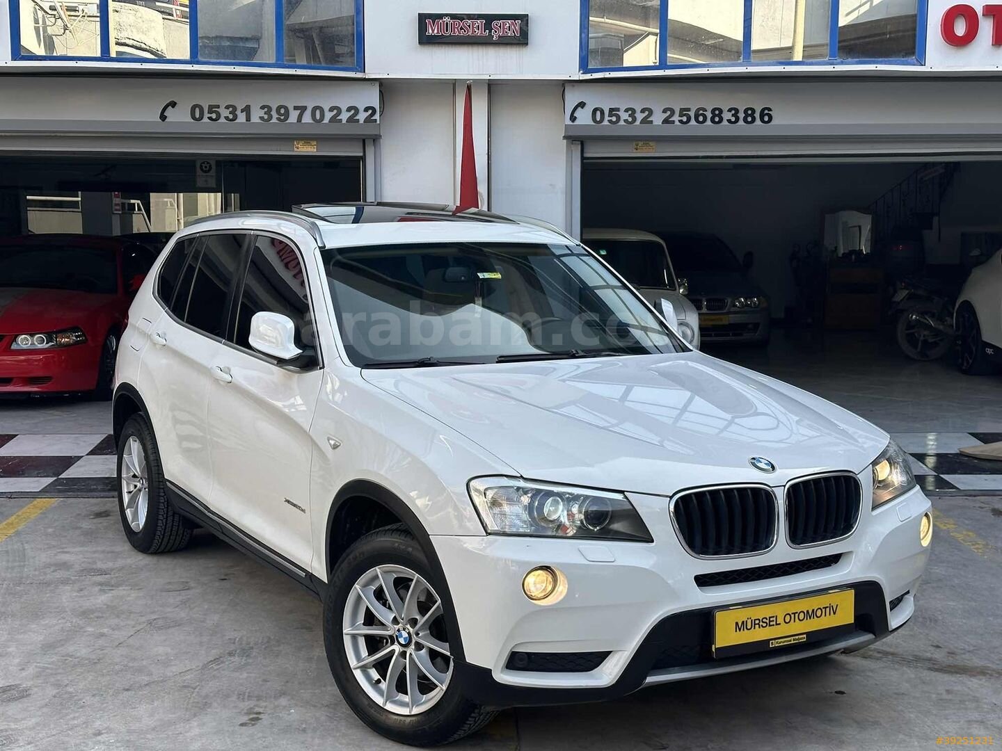 MÜRSEL OTOMOTİV BMW X3 20d Xdrive ORJ. 160.000km KUSURSUZ 5