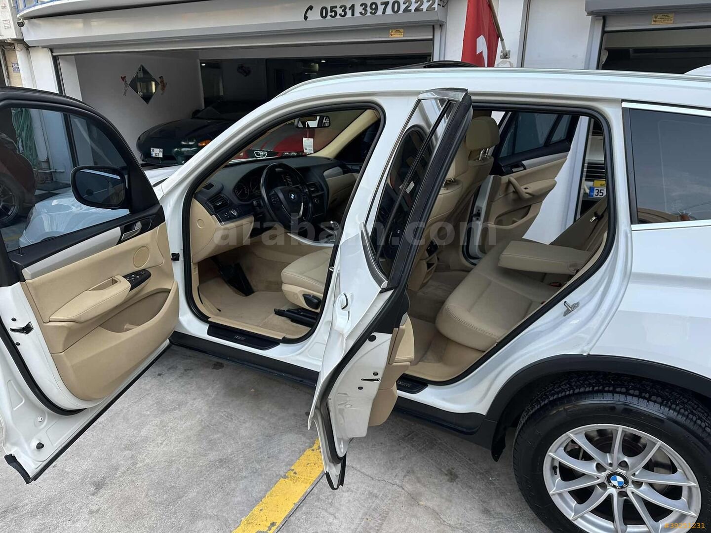 MÜRSEL OTOMOTİV BMW X3 20d Xdrive ORJ. 160.000km KUSURSUZ 6