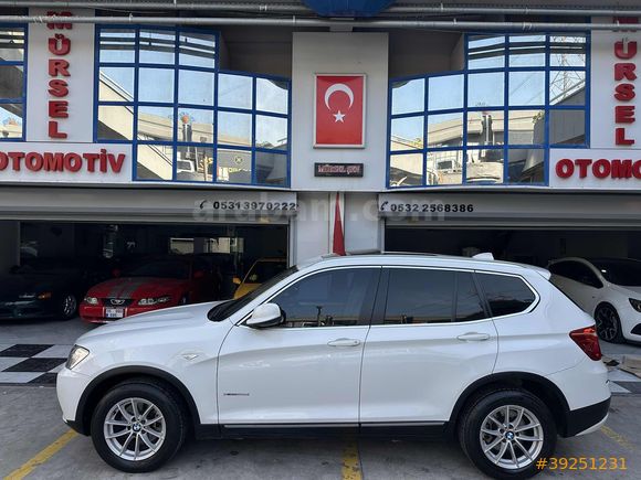 MÜRSEL OTOMOTİV BMW X3 20d Xdrive ORJ. 160.000km KUSURSUZ