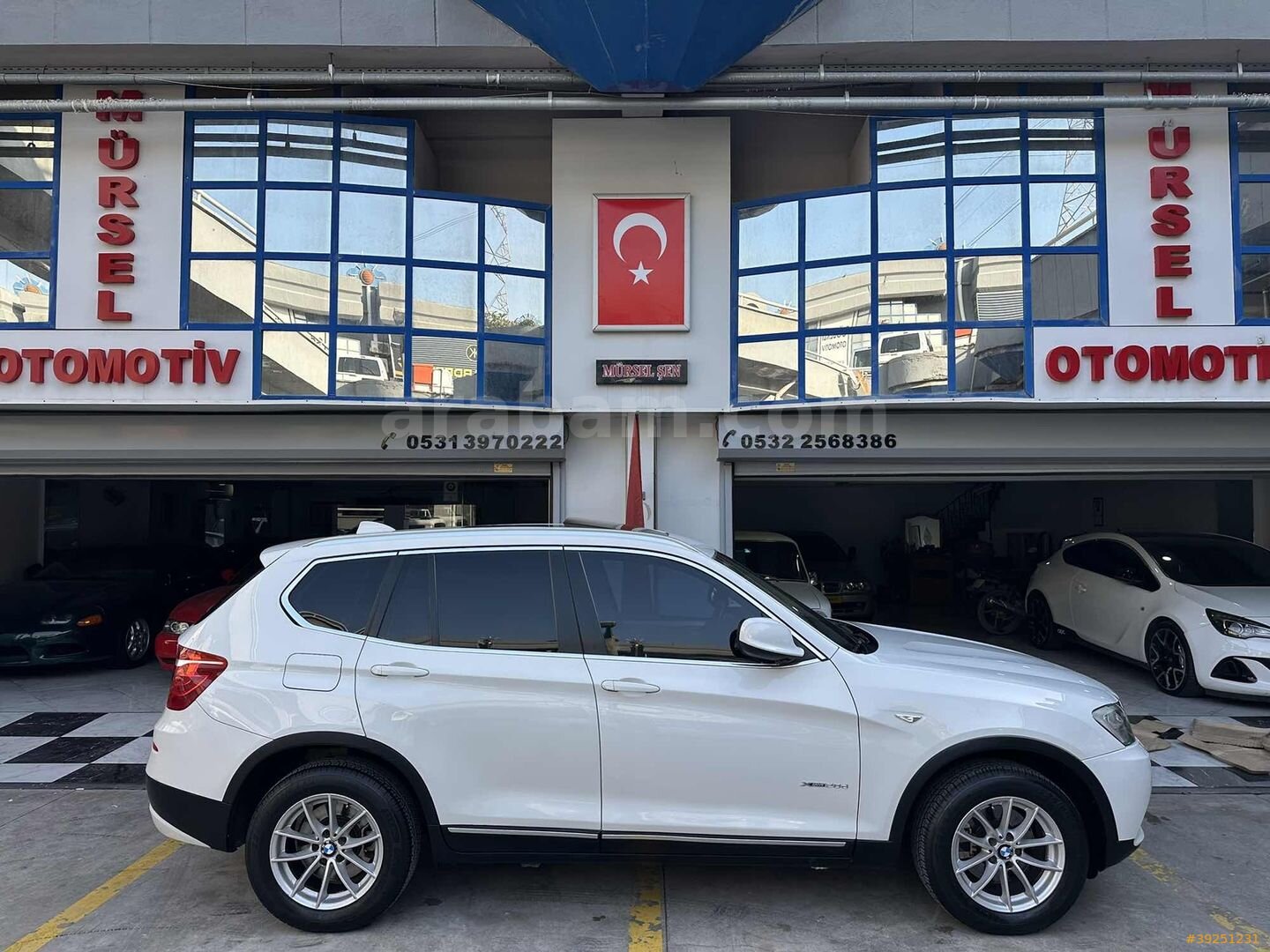 MÜRSEL OTOMOTİV BMW X3 20d Xdrive ORJ. 160.000km KUSURSUZ 2