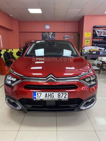 Sahibinden Citroen C4 X 1.2 PureTech Shine 2024 Model Çanakkale 25.500 km Kırmızı