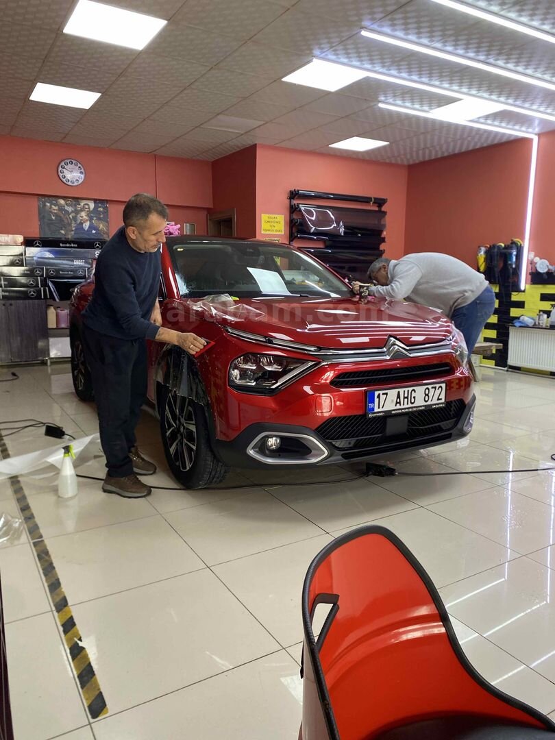 Sahibinden Citroen C4 X 1.2 PureTech Shine 2024 Model Çanakkale 25.500 km Kırmızı 3