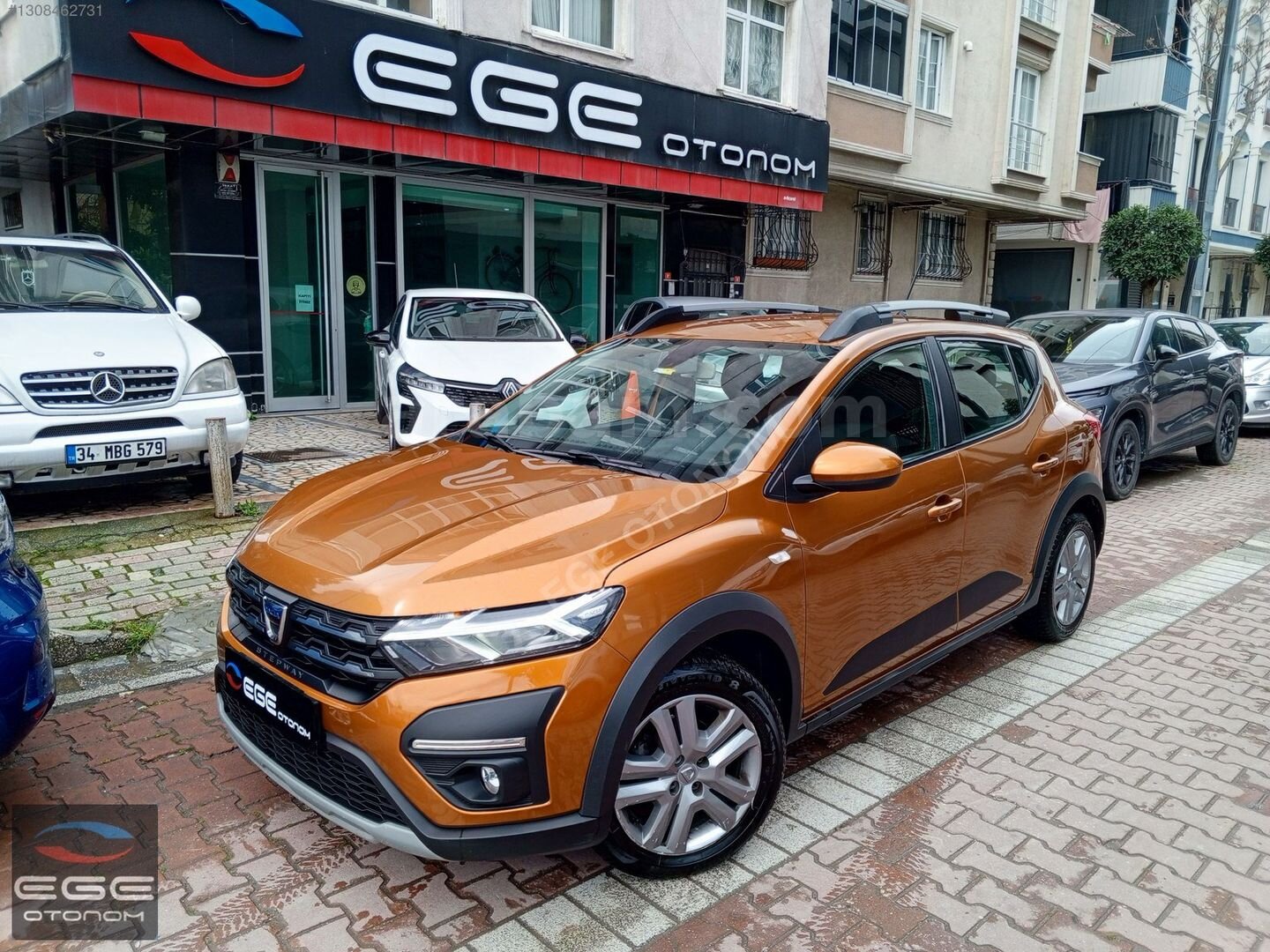 Galeriden Dacia Sandero 1.0 TCe Prestige 2022 Model İstanbul 158.000 km Turuncu 4