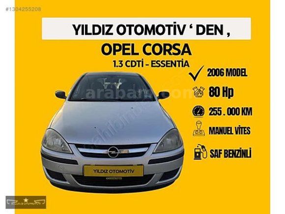 YILDIZ OTOMOTİV DEN CORSA