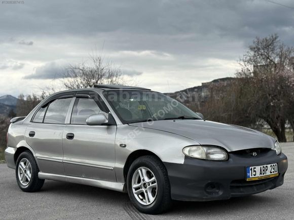 2000 HYUNDAİ ACCENT 1.3 LX KLİMA K.K 12 TAKSİT