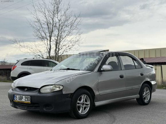 2000 HYUNDAİ ACCENT 1.3 LX KLİMA K.K 12 TAKSİT