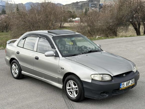 2000 HYUNDAİ ACCENT 1.3 LX KLİMA K.K 12 TAKSİT