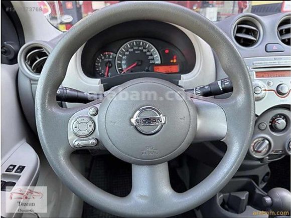2012 MODEL NİSSAN MİCRA 1.2 PASSİON 85 BİN KM'DE OTOMATİK