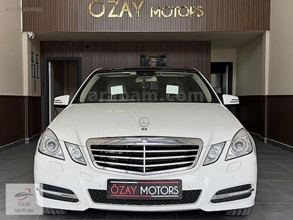 ÖZAY MOTORS' MERCEDES E350 4MATİC PREMİUM HATASIZ DÜŞÜK KM